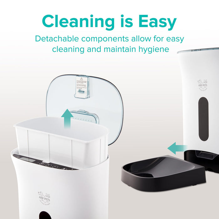 Smart Automatic Pet Feeder Programmable Food Dispenser for Dogs & Cats