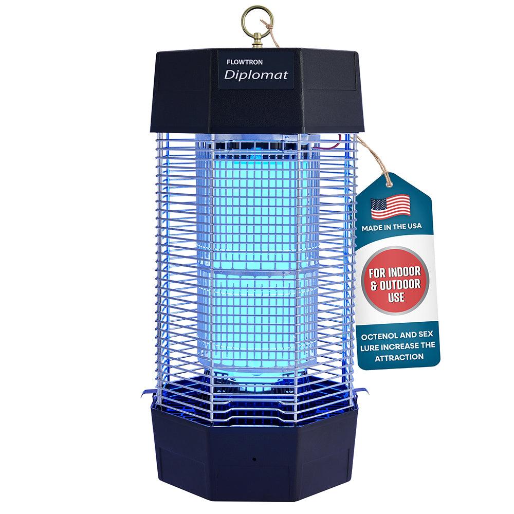 120W High-Performance Indoor/Outdoor Bug Zapper | Flowtron — SkyMall