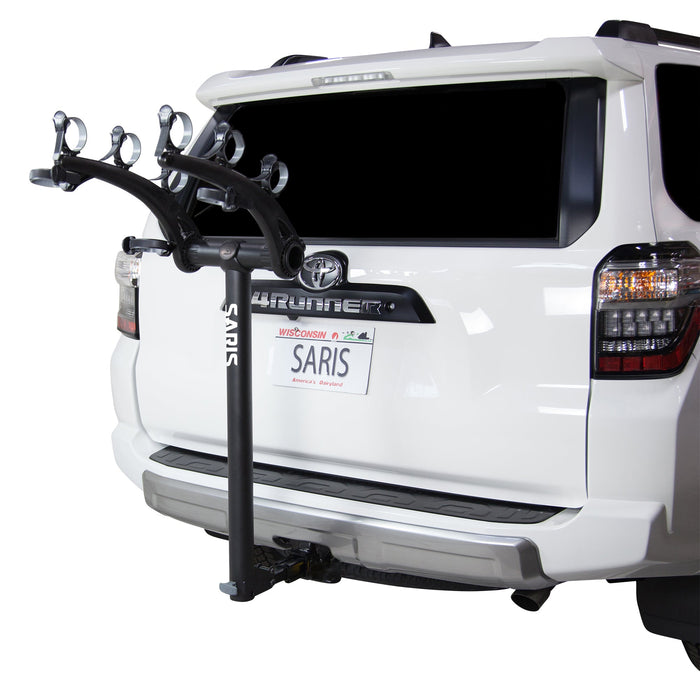 Saris Bones 3 Bike Hitch Rack With Easy Fold Design and Tilting Base