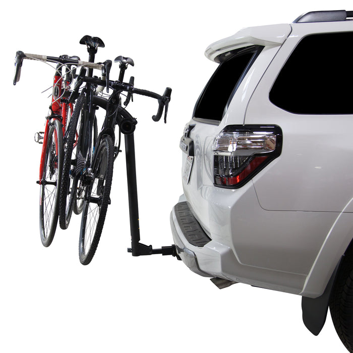 Saris Bones 3 Bike Hitch Rack With Easy Fold Design and Tilting Base