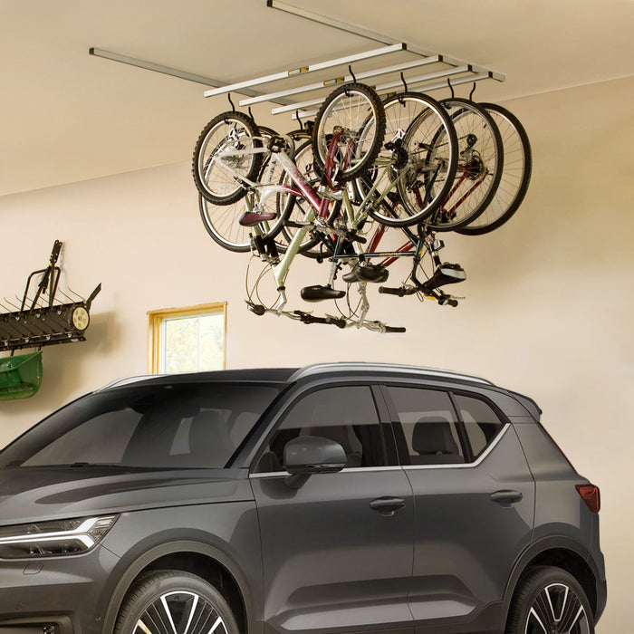 Saris Cycle Glide 4 Bike Storage Solution, Effortlessly Glide Your Bikes Out of The Way