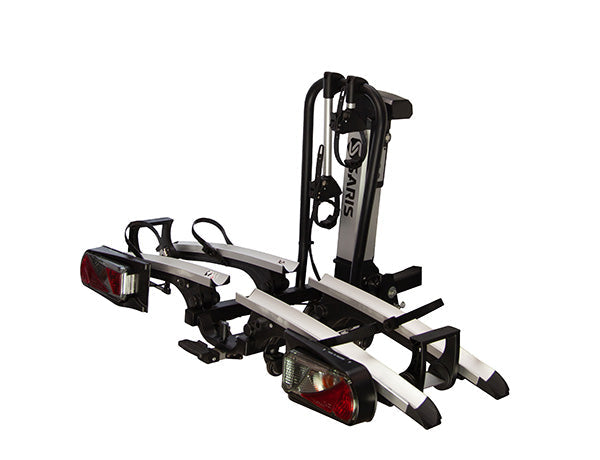 Saris Door County 2 Bike Motorized Hitch Rack, Electric Lift, Easy Tilt & Electric Rear Lights