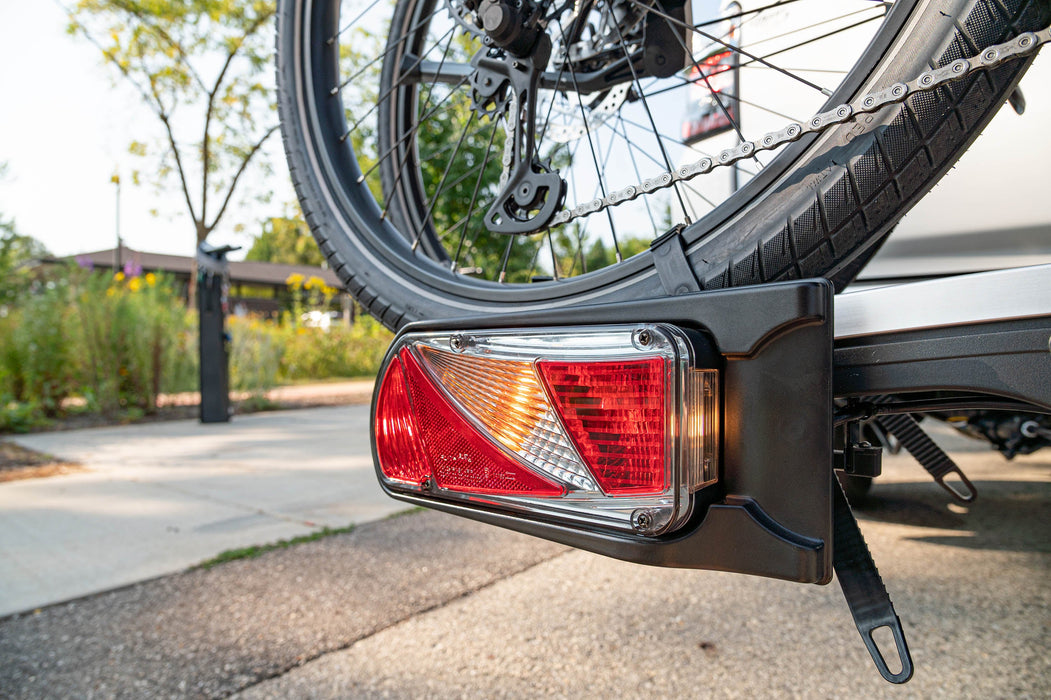 Saris Door County 2 Bike Motorized Hitch Rack, Electric Lift, Easy Tilt & Electric Rear Lights