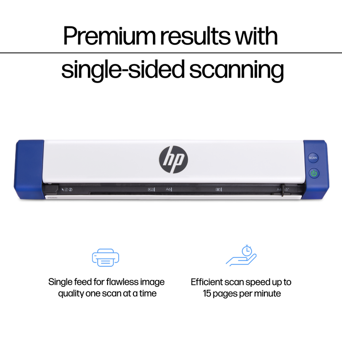 HP WorkSolutions HPPS100: HP Mobile Document Scanner for Single-Sided Scanning
