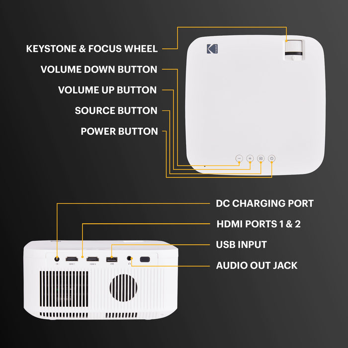 Kodak FLIK X10 Full HD Multimedia Projector