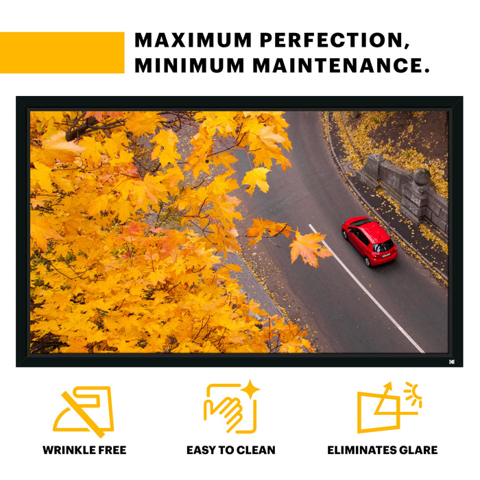 Kodak Projector Screen with Fixed Frame