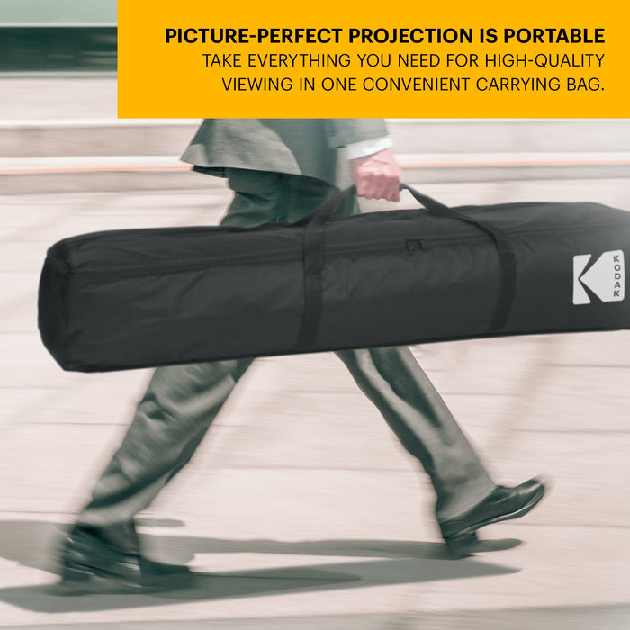 Kodak Portable Projector Screen with Foldable Legs
