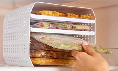 Freezer Cube 5 Tier Zip Lock Freezer Bag Storage System