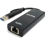 Type-C USB Internet Adapter 5 Gbps Card with Realtek™ RTL8156B and Type-A Adapter 2.5 GbE