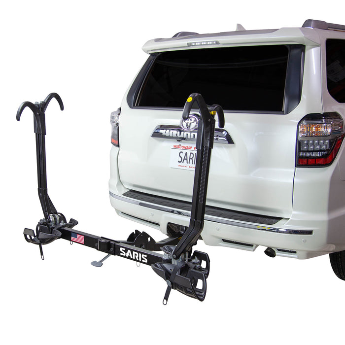 Saris SuperClamp HD 2 Bike Hitch Rack, RV Compatible Bike Transport System