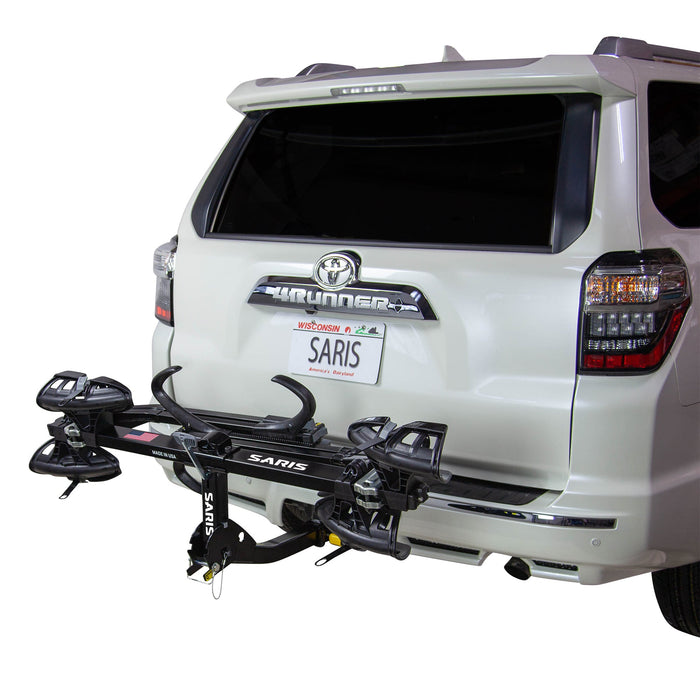Saris SuperClamp HD 2 Bike Hitch Rack, RV Compatible Bike Transport System