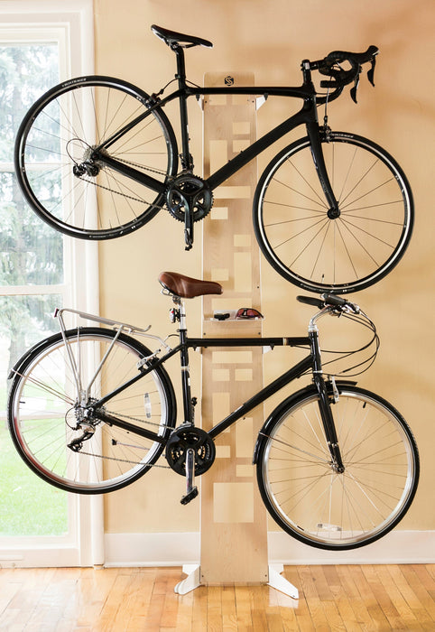 Saris The Hottie 2 Bike Storage Stand, a Beautiful & Elegant Fusion of Wood and steel
