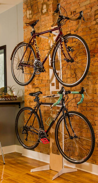 Saris The Hottie 2 Bike Storage Stand, a Beautiful & Elegant Fusion of Wood and steel