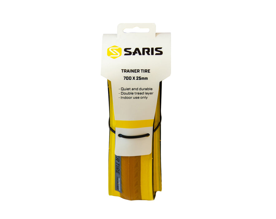 Saris Quiet, Durable, Double Tread Layer Trainer Tire For Rear Wheel Bike Trainers