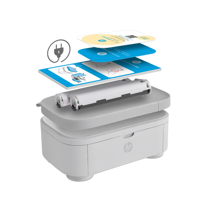 HP Sprocket Studio Plus Photo Printer - Prints 4x6” Photos from Your iOS & Android Device