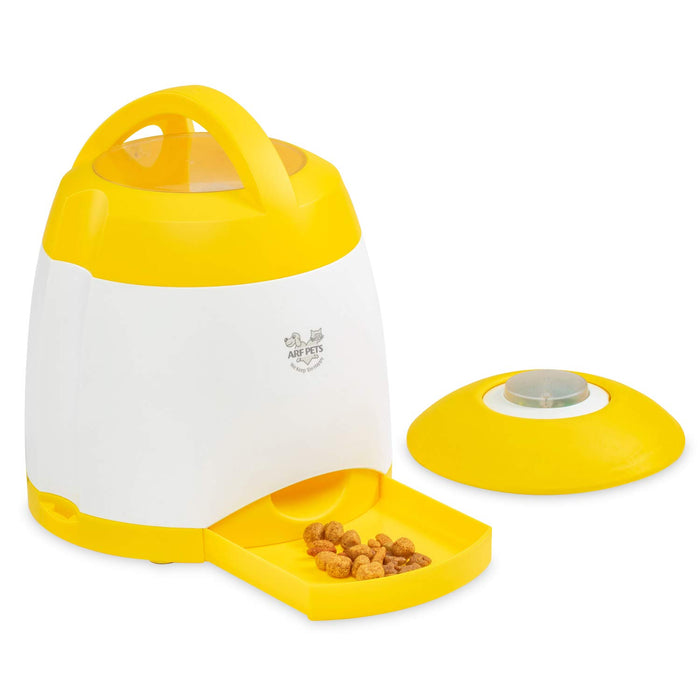 Arf Pets Dog Treat Dispenser with Button – Dog Memory Training Toy Promotes Exercise