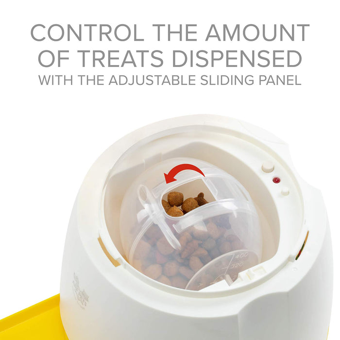 Arf Pets Dog Treat Dispenser with Button – Dog Memory Training Toy Promotes Exercise