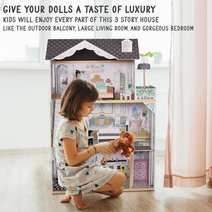 3 story dollhouse with elevator sale