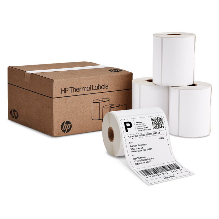 HP WorkSolutions 4x6 Direct Thermal Labels (1000)