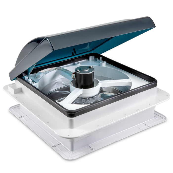14" Caravan Skylight Roof Vent With Remote - Camper Motorhome RV Exhaust Fan