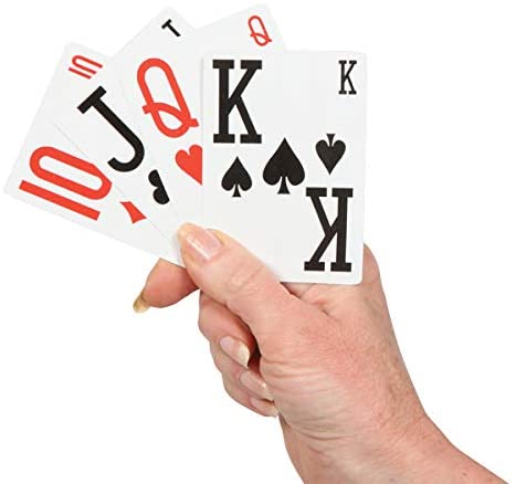 Easy Read Playing Cards - Set of 3