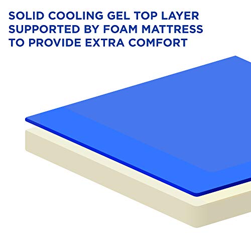 Dog Self Cooling Bed Pet Bed, Solid Gel Based Self Cooling Mat for Pets - Small