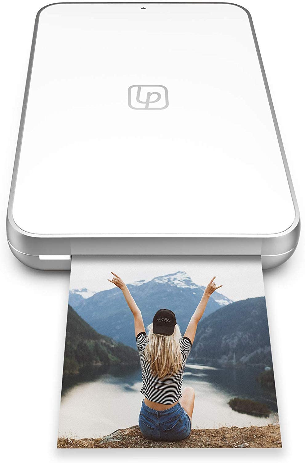 Wireless Mobile Photo Mini Printer (Black) Compatible w/ iOS & Android —  SkyMall
