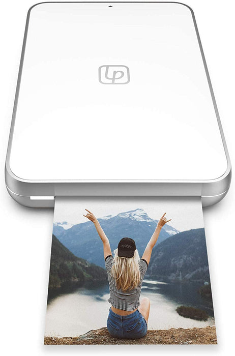 Ultra Slim Printer | Portable Bluetooth Photo, Video & GIF Instant Printer with Video Embed Technology, Editing Suite & Social App for iOS and Android | 2x3 ZINK Zero Ink Sticky-Back Film