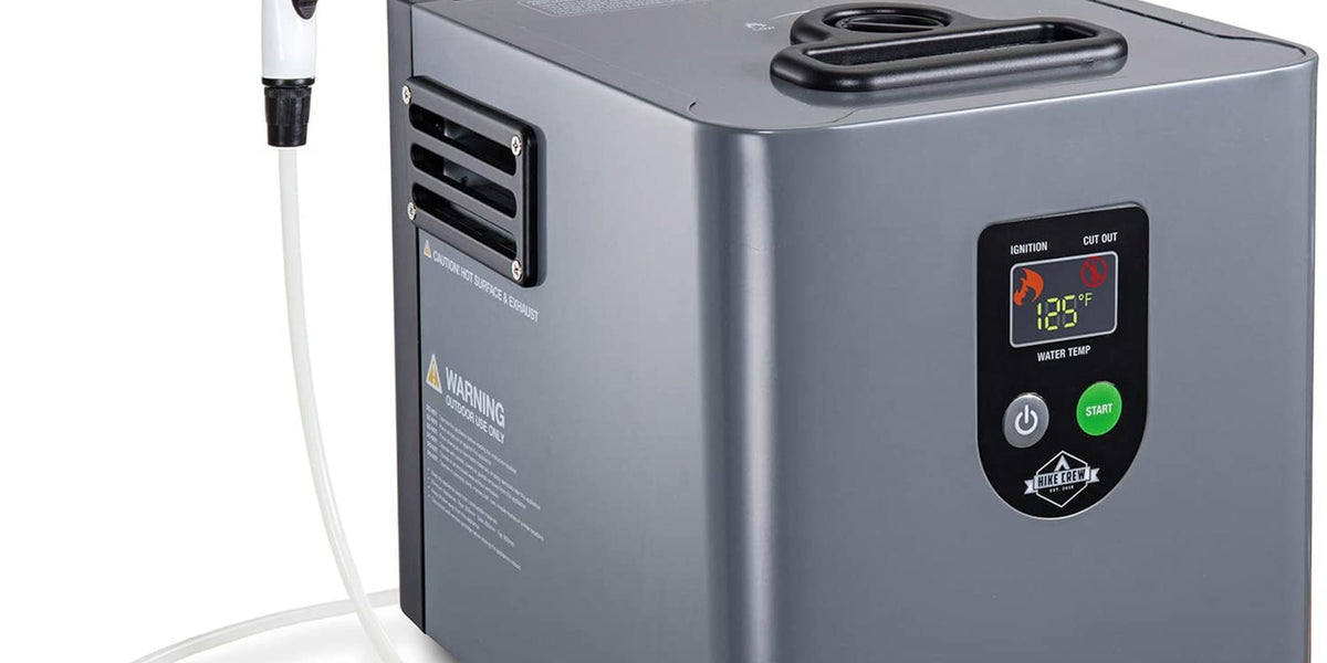 Portable Propane Water Heater Shower for Camping Outdoor Use