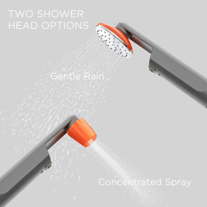 Portable Camping Shower, Compact Handheld & Hands-Free Portable shower