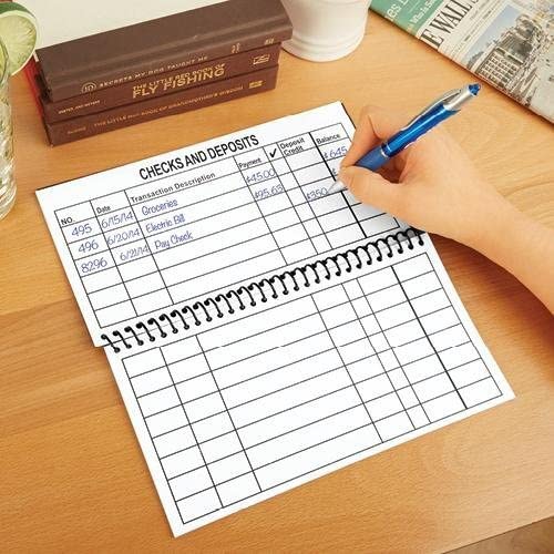 Large Print Checkbook Register- Balancing Checkbook