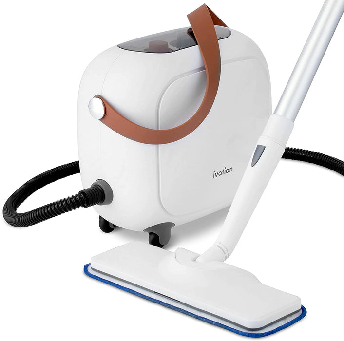 All in One Household Steam Cleaner with 17 Accessories, Multi-Purpose Chemical-Free Cleaning