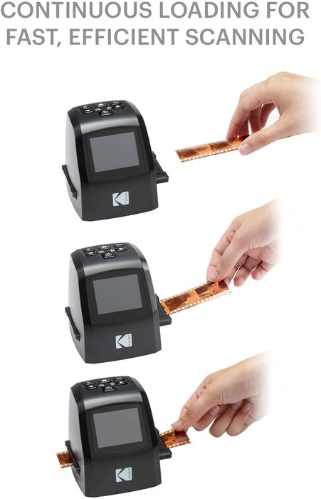 Mini Digital Film and Slide Photo Scanner, Negatives and Slides Photos Viewer and Projector