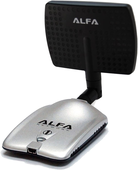 Alfa 2.4HGz 7dBi RP-SMA Panel Screw-On Swivel Antenna Netwrok Adaptors
