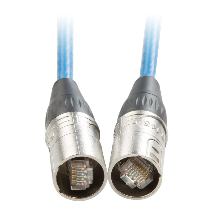 CAT6 Shielded Ethercon RJ45 Xlr Cable - Male to Male, 100 feet