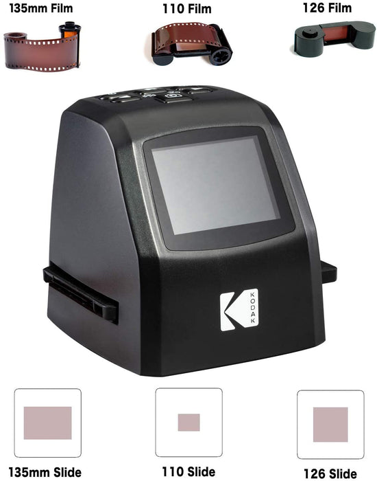 Mini Digital Film and Slide Photo Scanner, Negatives and Slides Photos Viewer and Projector