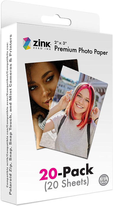 2"x3" Premium Instant Photo Paper Compatible with Polaroid Snap, Snap —  SkyMall