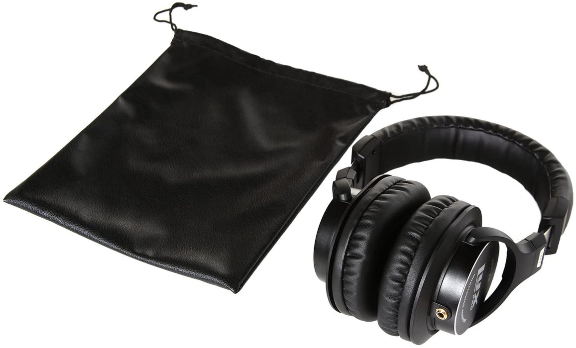 Closed Back Over Ear Professional Studio Monitor Headphones, Sound Isolation & Detachable Cable