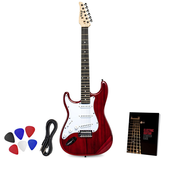 39” Left Handed Stratocaster CS Series Electric Guitar & Electric Guitar Accessories - Red
