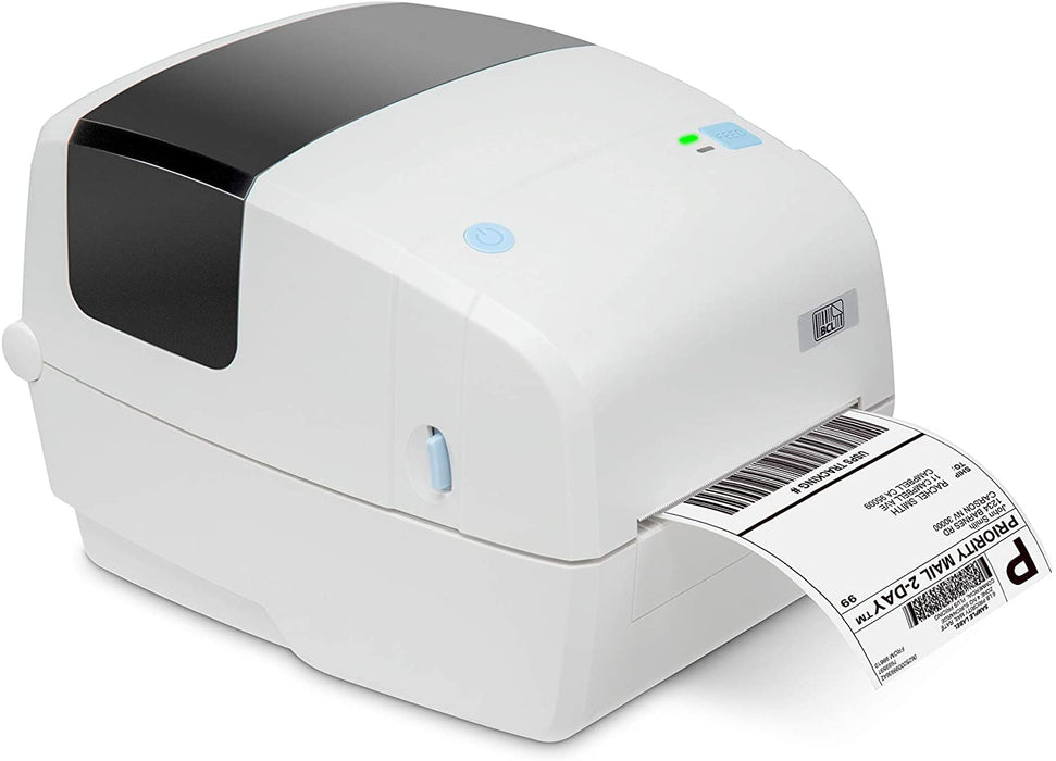 D110 Label Printer, Ethernet & USB Port, Prints 4x6 Shipping Mailing Postage Barcode & Address Labels, Direct Thermal inkless Printer, USB Printer Cable Included, Windows & Mac Compatible