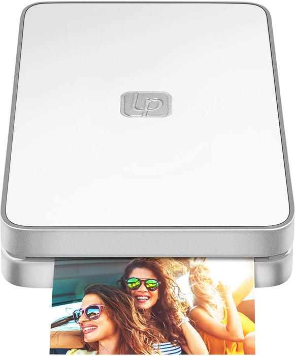 2x3 Portable Photo and Video Printer for iPhone and Android. Make Your Photos Come to Life w/Augmented Reality - White