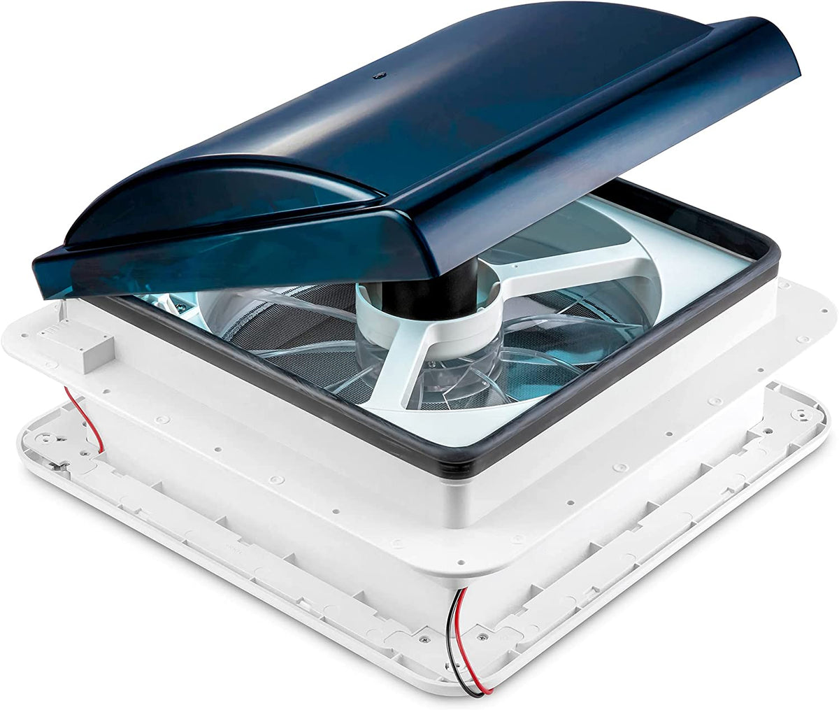 Best Rv Fan 14” RV Roof Vent Fan, 12V Motorhome RV Fan w/ 3 Speed Intake & Exhaust ...