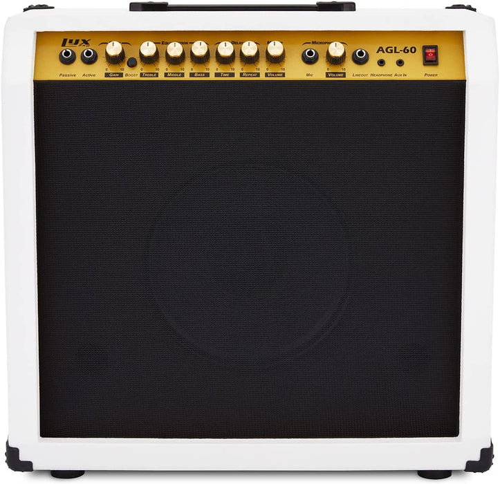Electric Guitar Amplifier with Built-In Speaker - 60 Watt
