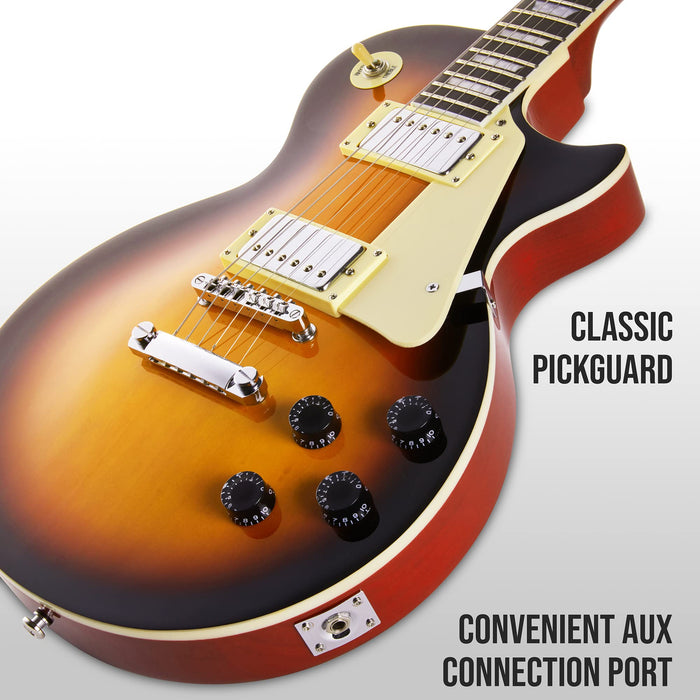 39” SB Series Les Paul-Style Electric Guitar for Beginners - Sunburst