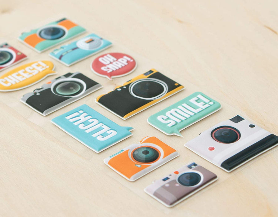Puffy Stickers | Camera
