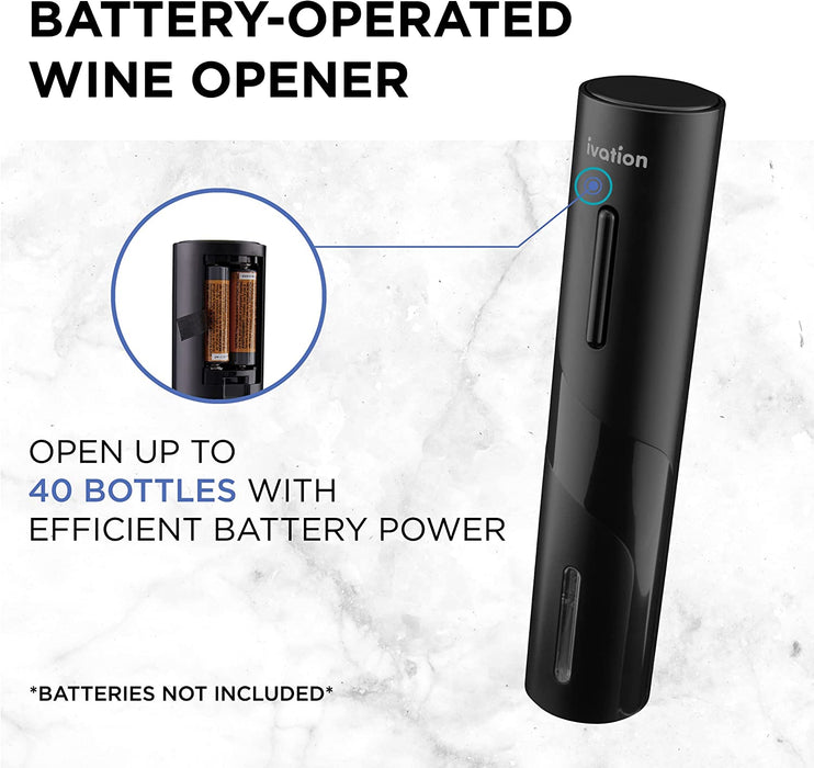 Electric Wine Opener,7-Piece Wine Gift Set, Electric Bottle Opener, Wine Aerator Pourer