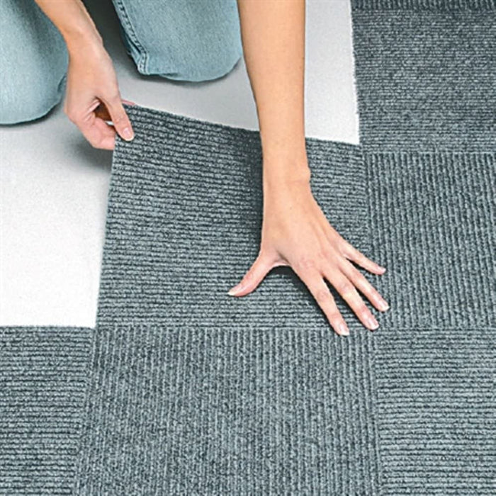 Peel & Stick Berber Carpet Tiles Set