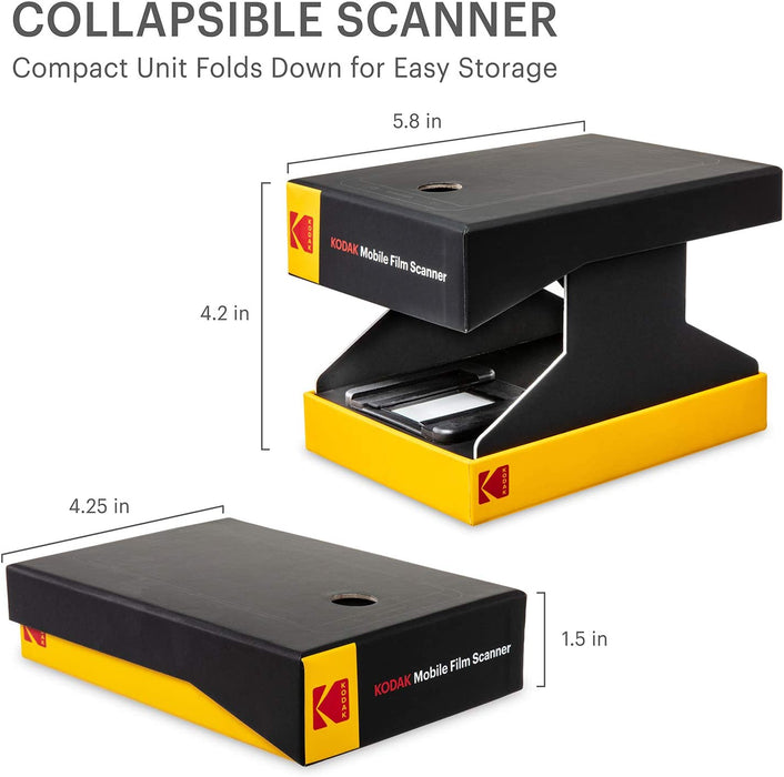 Photo Scanner, Portable Scanner, Scan 35mm Films & Slides Using your Smartphone