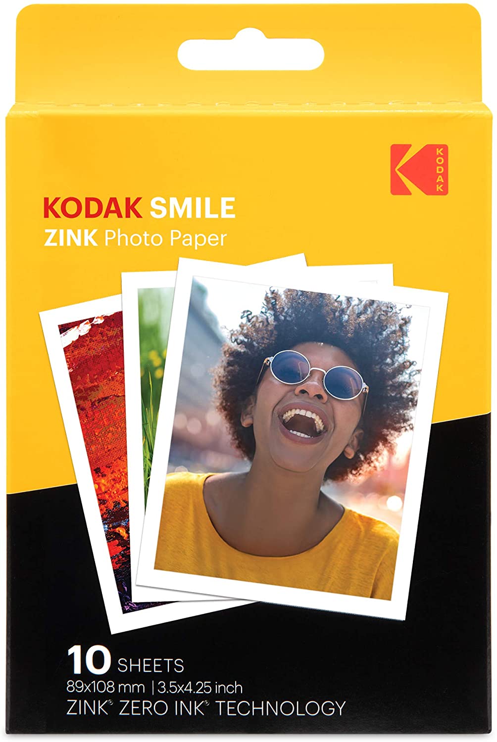 Kodak Zink 3.5x4.25 inch (10 Sheets) Premium Print Photo Paper