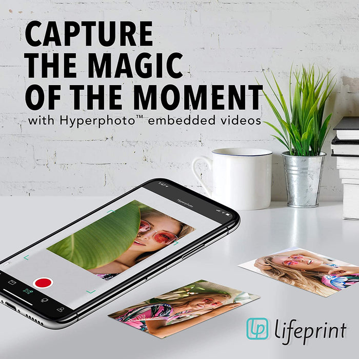 Lifeprint Zink Photo Paper 2x3 for the Lifeprint Augmented Reality Video  and Photo Printer